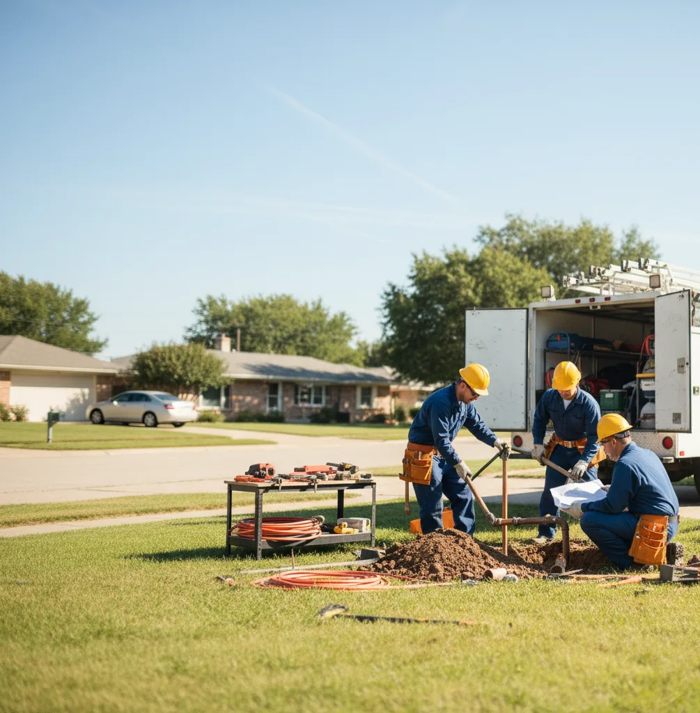 Sewer Line Repair in Hanna City, IL